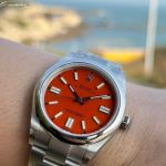 Clean Factory Rolex Oyster Perpetual Replica with Water Resistant 41/36mm for 3230 31mm for 2232 Red Watch